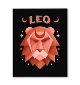Leo Wrapped Canvas 16x20 | Zodiac Series 2 - Beyond T-shirts